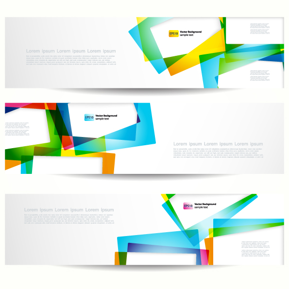 free vector The trend of dynamic flow line banner vector